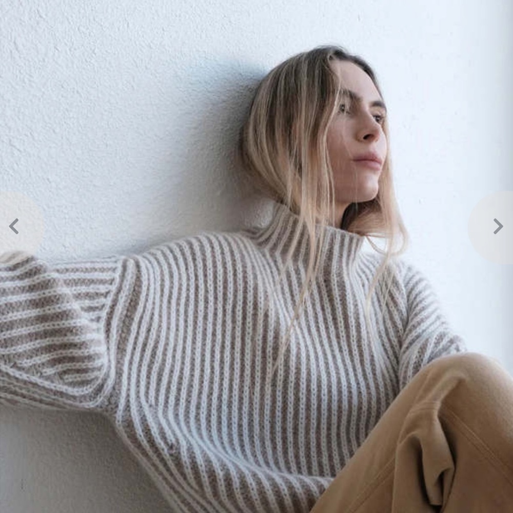Oatmeal Ines Sweater by Micaela Greg
